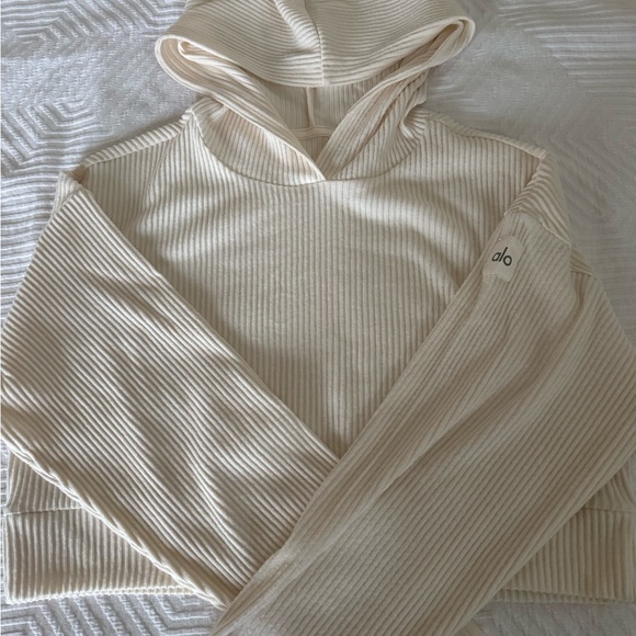 ALO Yoga Cream Muse Hoodie - Picture 4 of 6